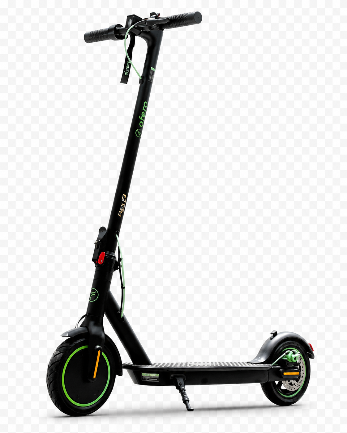 Ofero Flex F3 in black and green