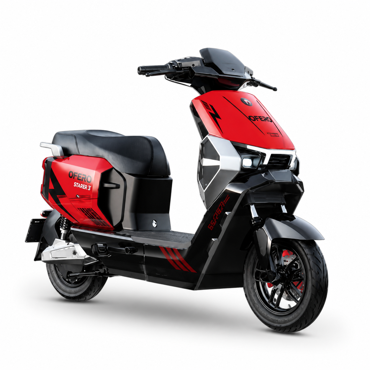 Ofero Stareer 3 in red and black